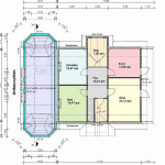 Holzhaus-Rundbohlen-Rundbalken-Wohnhaus-grundriss-WB01_1_obergeschoss