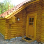 Hauseingang ferienhaus eikenberg