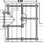 WB 01 Var.1, WF=75m² Grundriss Obergeschoss (Preise s. Preisliste) Blockhaus-bauen-grundriss-WB01_1_obergeschoss