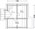 WB 01 Var.6, WF=90m² Grundriss Obergeschoss (Preise s. Preisliste) Holzhaus-Wohnblockhaus-grundriss-WB01_6_obergeschoss
