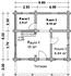 WB 02 Var.4, WF=65m² Grundriss Erdgeschoss (Preise s. Preisliste) Rundbalken-Rundbohlenhaus-grundriss-WB02_4_ergeschoss