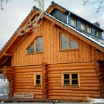 Holzhaus-Rundbohlen-Rundbalken-Wohnhaus-n22